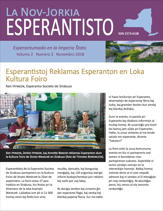 La Nov-Jorkia Esperantisto 2011/05